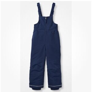 Hanna Andersson Toddler Kids 90 (3T) Ski Snow Bib Overalls Snowsuit Navy